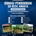 Donasi Pendidikan SD Kecil Ambata