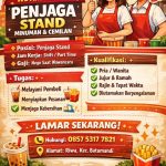 Lowongan Kerja Penjaga Stand Queen Jajan di Batumandi!