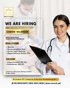 Lowongan Koordinator Perawat