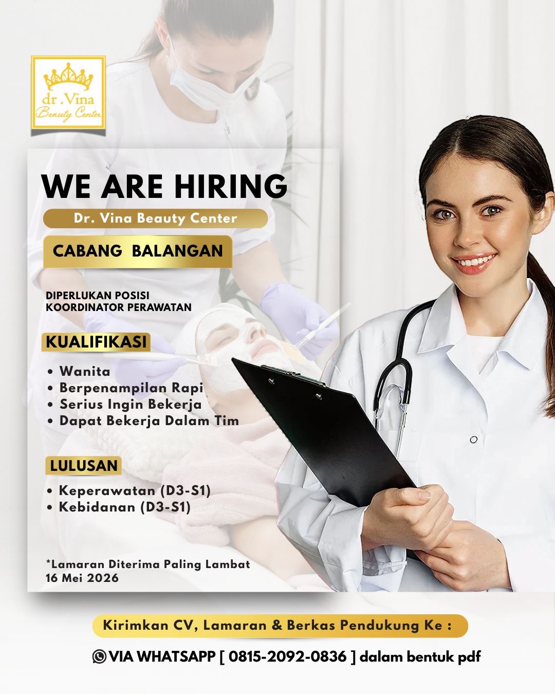 Lowongan Koordinator Perawat