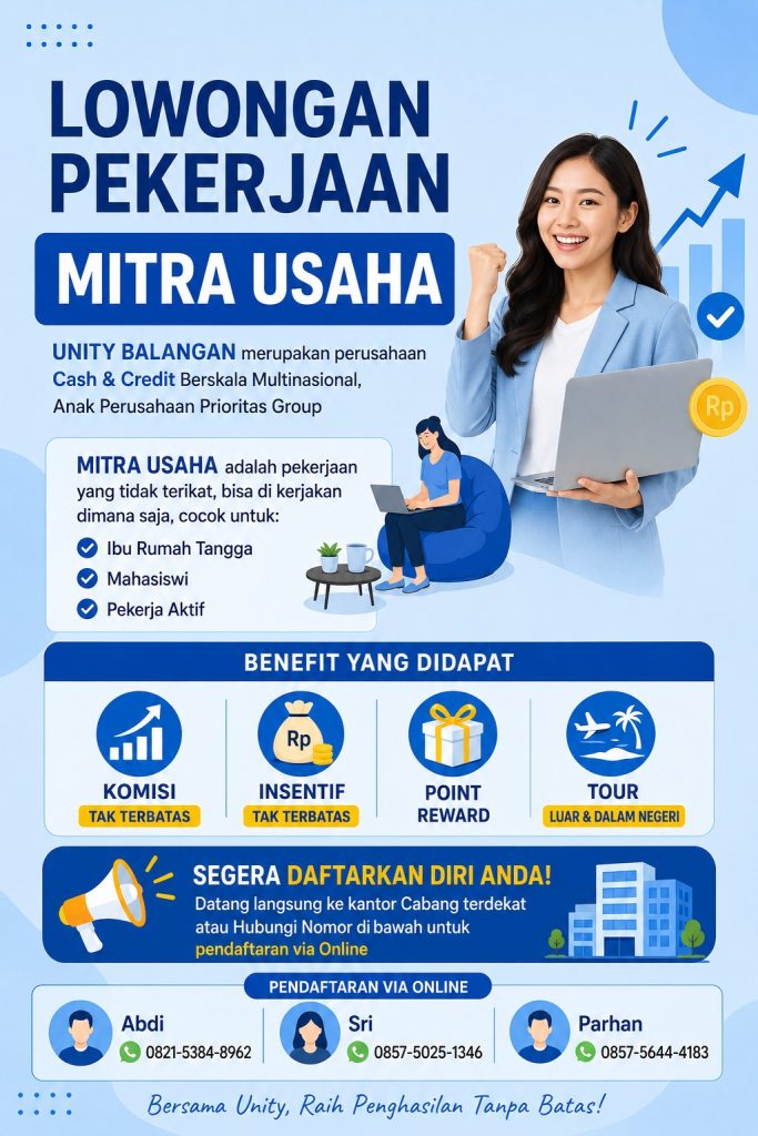 Mitra Usaha Unity Balangan: Raih Penghasilan Tanpa Batas!