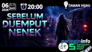 Uji Nyali Nobar “Sebelum Dijemput Nenek” di Taman Hijau!