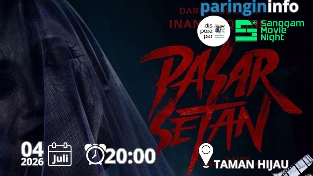 Uji Nyali di Taman Hijau: Nobar Horor “Pasar Setan”!