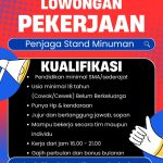 Lowongan Kerja Penjaga Stand Minuman di Paringin
