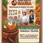 Lowongan 2 Orang Perempuan di Ayam Penyet Naura